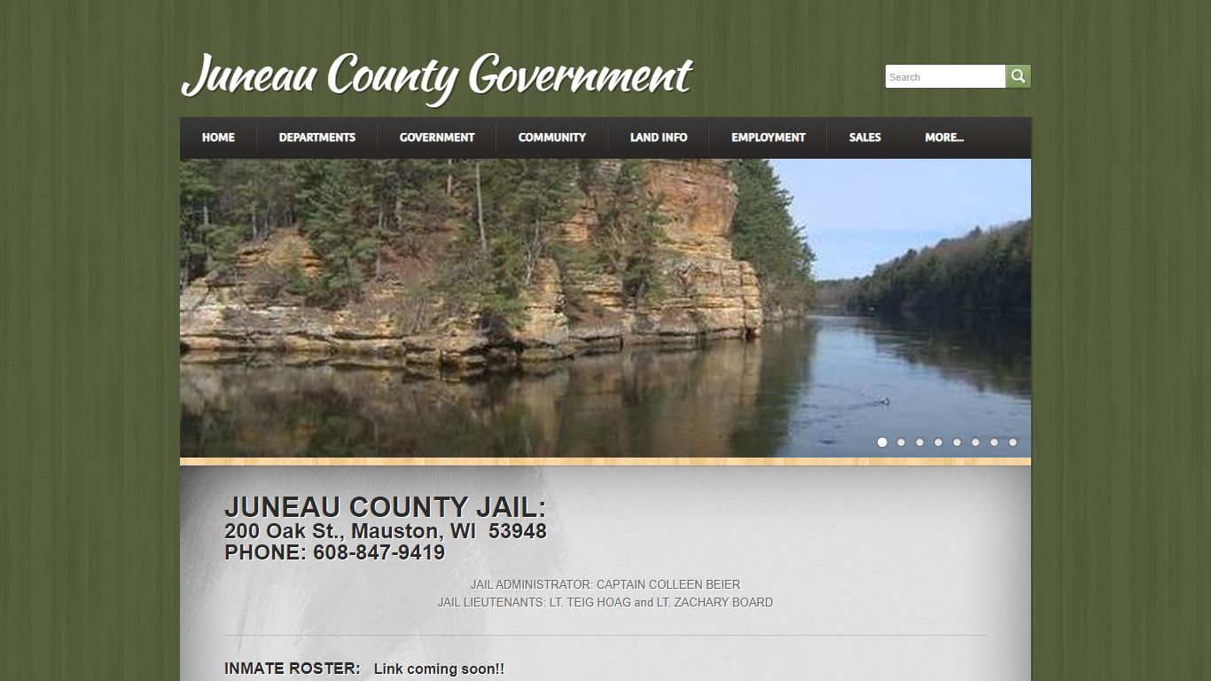 Jail Division - Juneau County Government